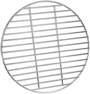 Petromax Replacement Atago Charcoal Grate for Outdoor Atago Camp Grill, 11.4 inch Diameter Stainless Steel Lower Grate