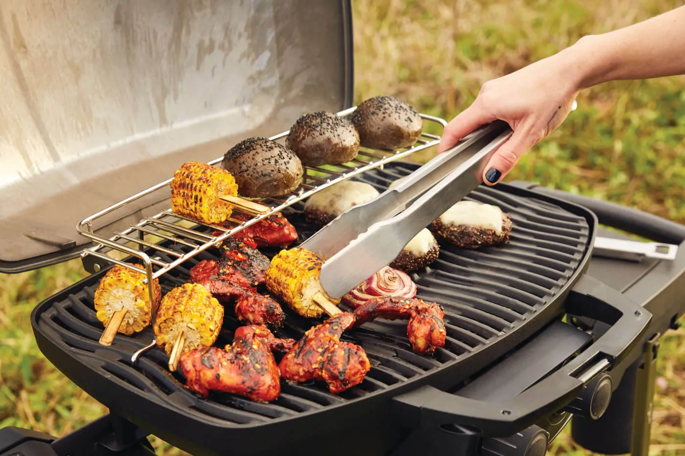 Phantom TravelQ® PRO 285 Portable Gas Grill with Scissor Cart By Napoleon
