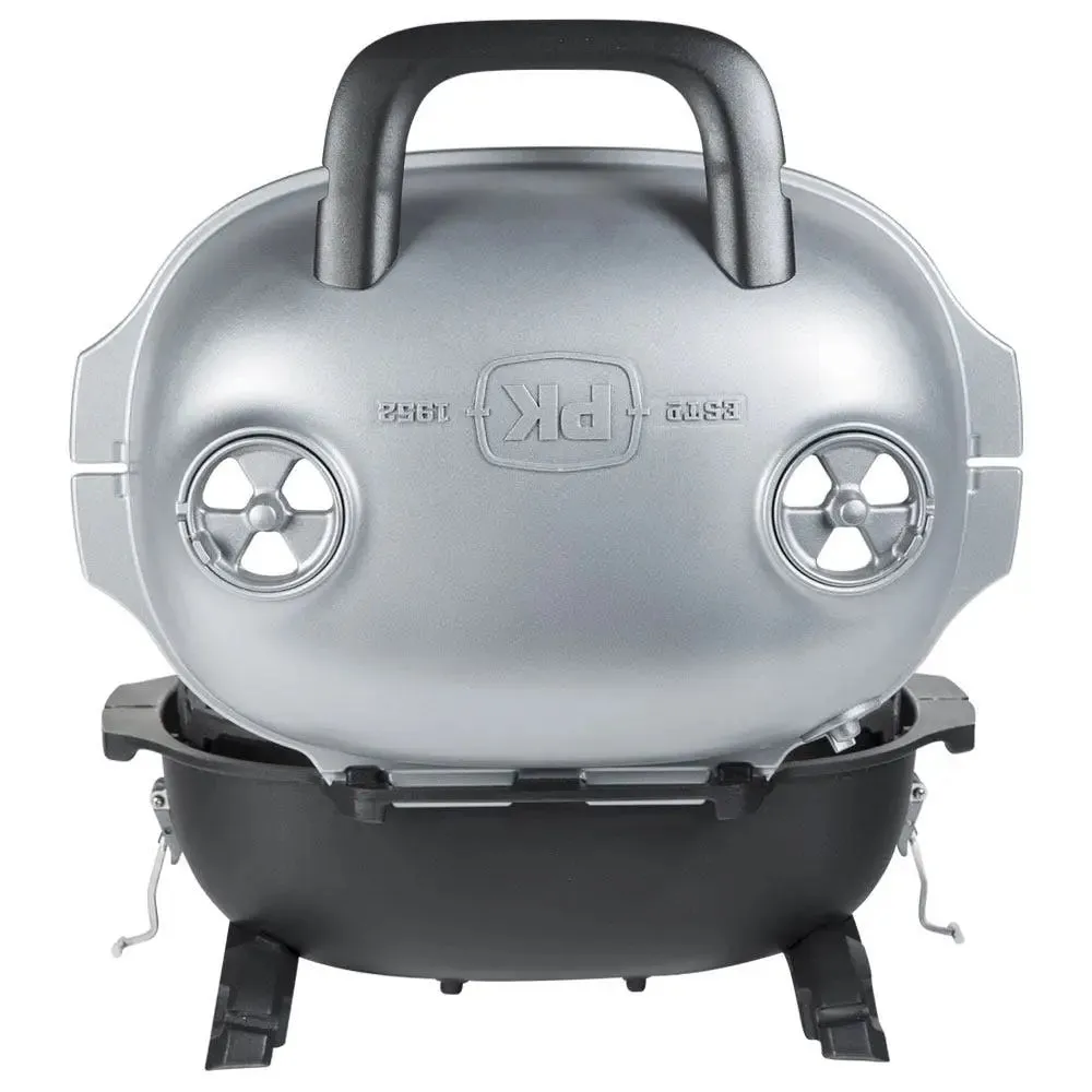 PK Grills PKGO Portable Charcoal BBQ Grill with Flipkit