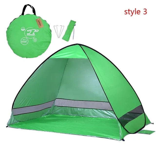 Pop Up Automatic Beach Tent