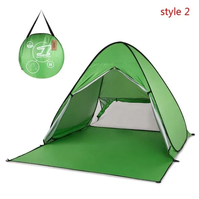 Pop Up Automatic Beach Tent