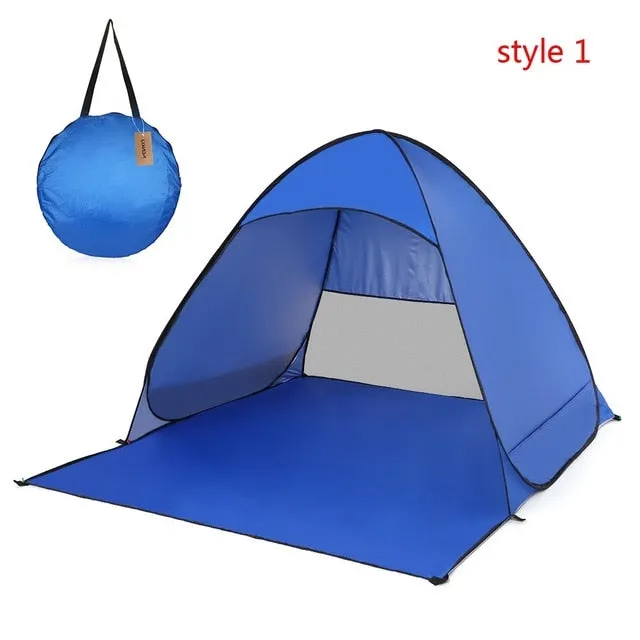 Pop Up Automatic Beach Tent