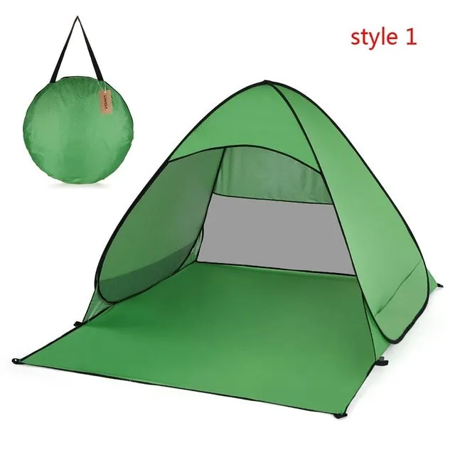 Pop Up Automatic Beach Tent