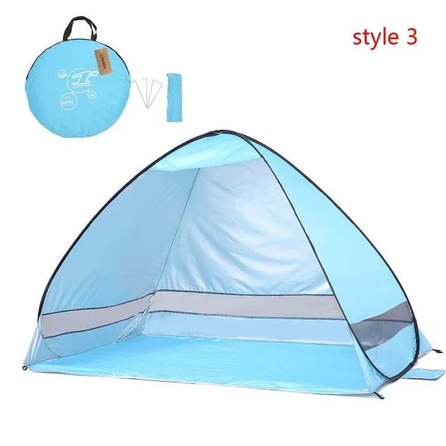Pop Up Automatic Beach Tent