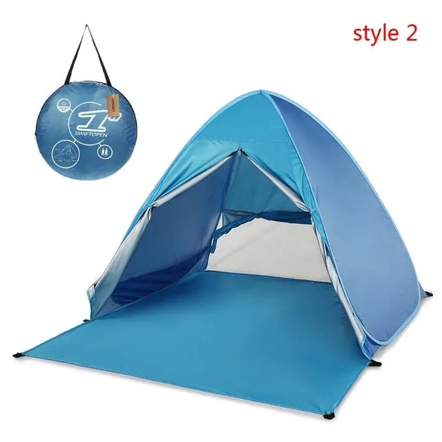 Pop Up Automatic Beach Tent