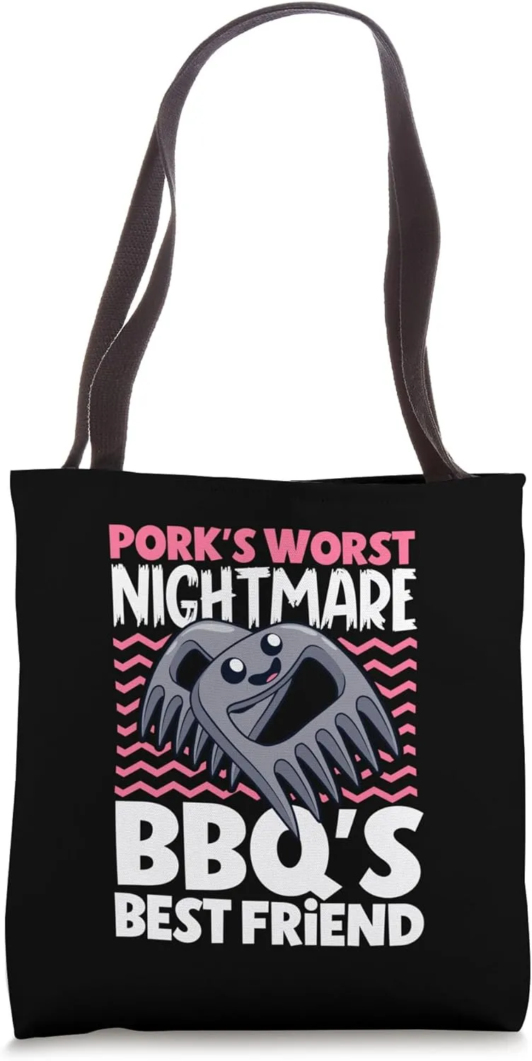 Pork's worst nightmare - pulled pork Tote Bag