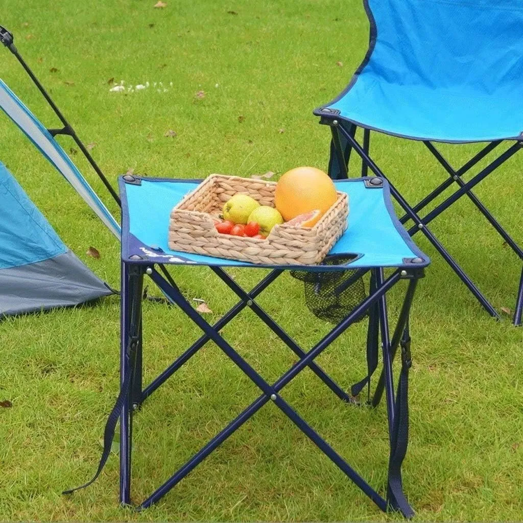 Portable Beach Table Camping Folding Table Strengthen Load-Bearing Picnic Folding Tables Aluminum Table for Outdoor Dining Tables Folding Camping Table