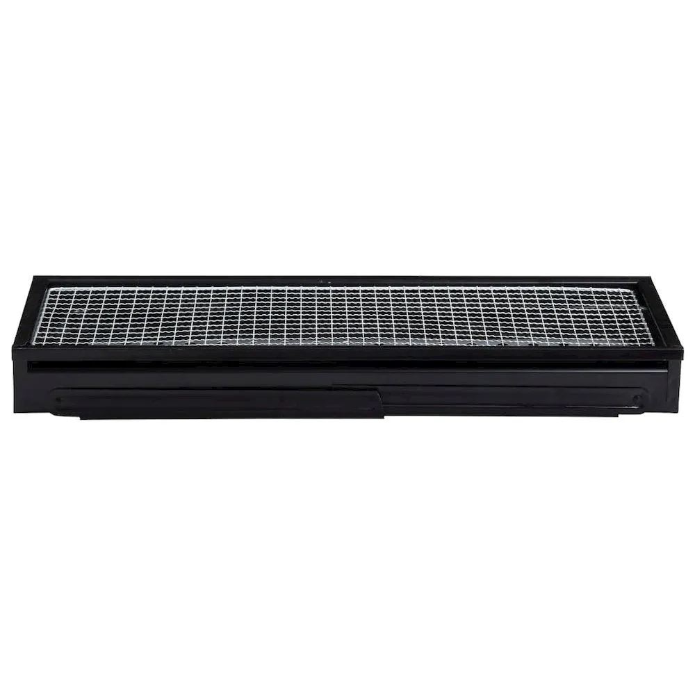 Portable Camping BBQ Grill Steel 23.6''x8.9''x13'' - vidaXL