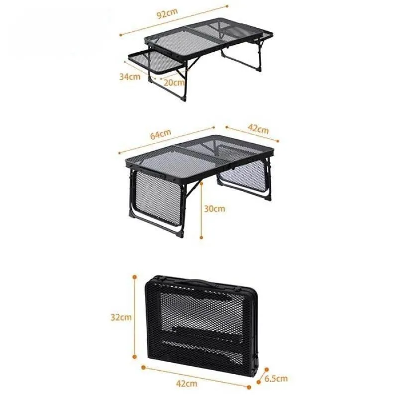Portable Camping BBQ Table - Easy Carry Outdoor Cooking Station