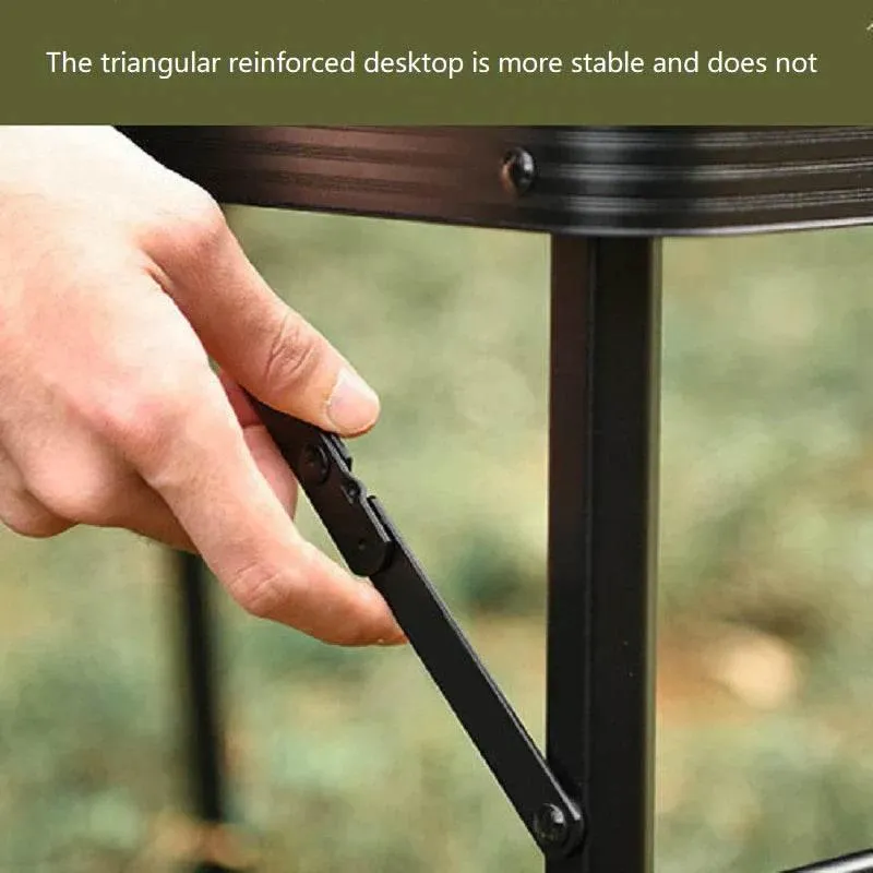 Portable Camping BBQ Table - Easy Carry Outdoor Cooking Station