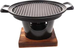 Portable Camping Grill Bbq Grill Oven Roasting Oven Home Bakeware Baking Tool Easy to Drainage Plate