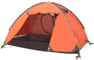 Portable Campitent 1-2 Man Double Layer Waterproof 4 Season Family Tent Outdoor Automatic Pop up Tent,2 Colors (Orae a)
