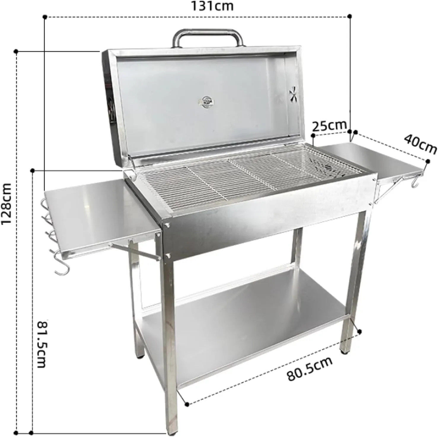 Portable Charcoal Grill BBQ Grill Portable, Quick-Assembly Design for Camping, Tailgating, Picnics & Outdoor Cooking Camping b