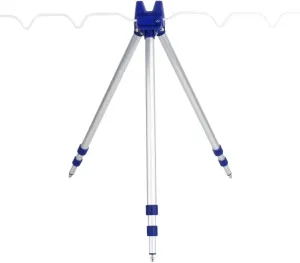 Portable Folding Fishing Rods, Aluminum Tripod, with 3 Sections Retractable Fishing Rod Bracket, for Outdoor Beach Travel Camping Fishing Stand Rest Tackle