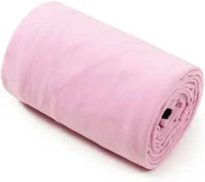 Portable Ultra-Light Polar Fleece Sleeping Bag Outdoor Camping Tent Bed Travel Warm Sleeping Bag Liner Camping Sport Accessories for Outdoor Rest (Color : Pink)