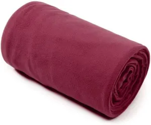 Portable Ultra-Light Polar Fleece Sleeping Bag Outdoor Camping Tent Bed Travel Warm Sleeping Bag Liner Camping Sport Accessories for Outdoor Rest (Color : Wine red)