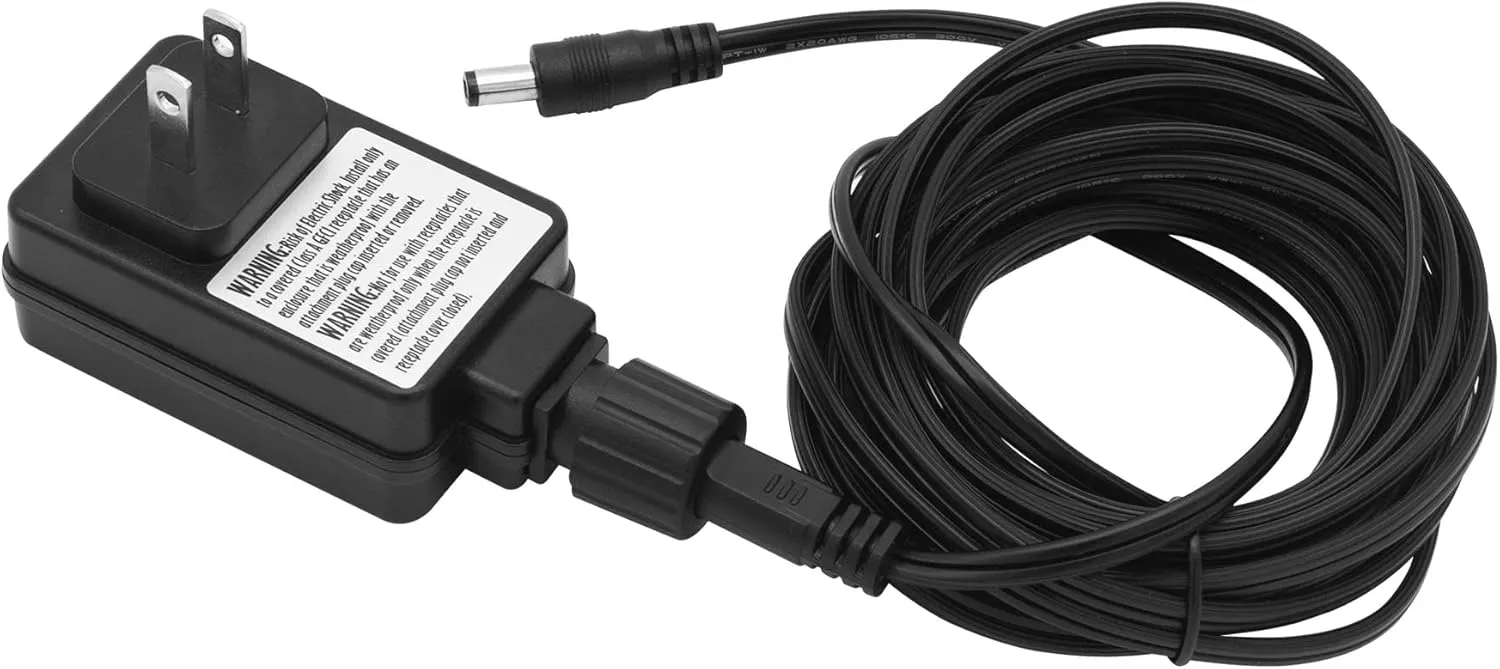 Power Adapter Replacement Part 9004190216 for Masterbuilt Gravity Series 560/800/1050 XL Digital Charcoal Grill and Smoker, Supply with 15 FT Long Cord
