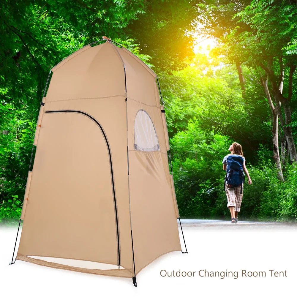 Prompt response High-quality Shower Tent for Outdoor Beach 2019 Changing Fitting Portable tent TOMSHOO Room Bath Shelter Toilet outdoor Privacy camping