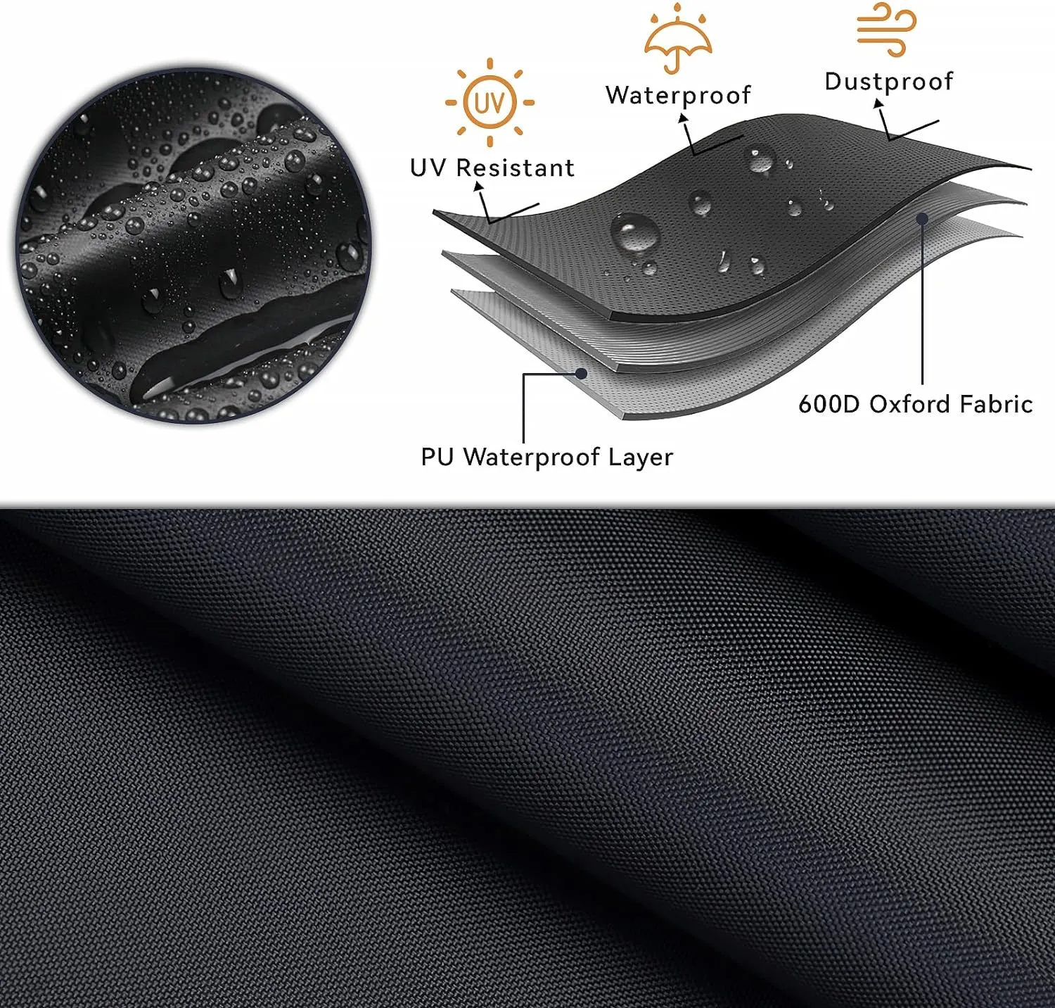 Propane Gas Grill Cover for Big Horn Outdoors Portable Infrared Gas Grill, Waterproof Cover for Infrared Outdoor Broiler BBQ Grill/Steak Cooker/Salamander Broiler/Barbecue Propane Oven