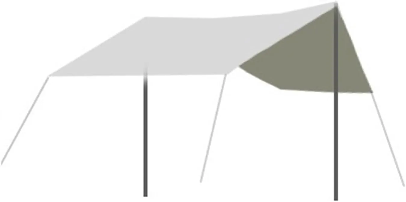 Rainproof Outdoor Camping Quick-Opening Canopy 2 in 1 Camping Folding Portable Tent