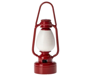 Red Vintage Mouse Lantern