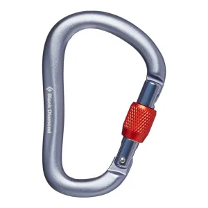 Rocklock Screwgate Carabiner Gray