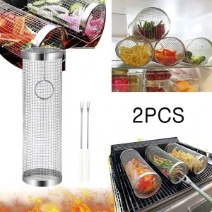 Rolling Grilling Basket