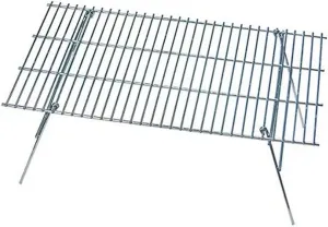 Rome 124 Pioneer Grill, Chrome Plated Steel, 12.5-Inch x 24-Inch