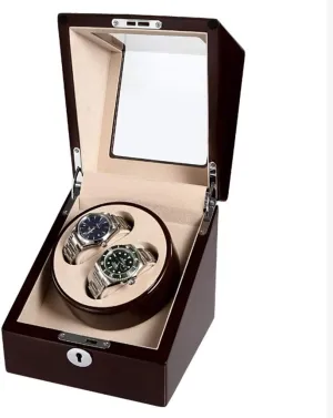 Rotating Shake Table Ultra Quiet Single Head Mini Portable Electric Motor Box Automatic Mechanical Watches Winding Boxs Watch Box