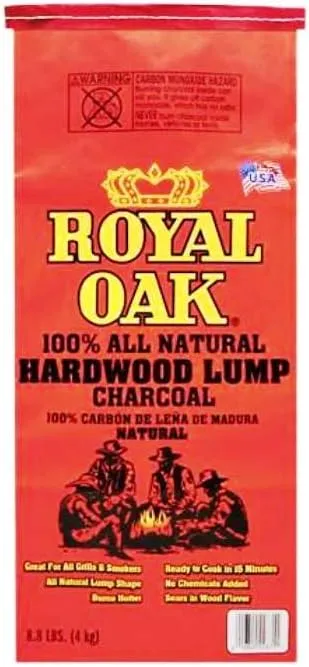 Royal Oak 195228071 Lump Charcoal, 1/8.8-Pound