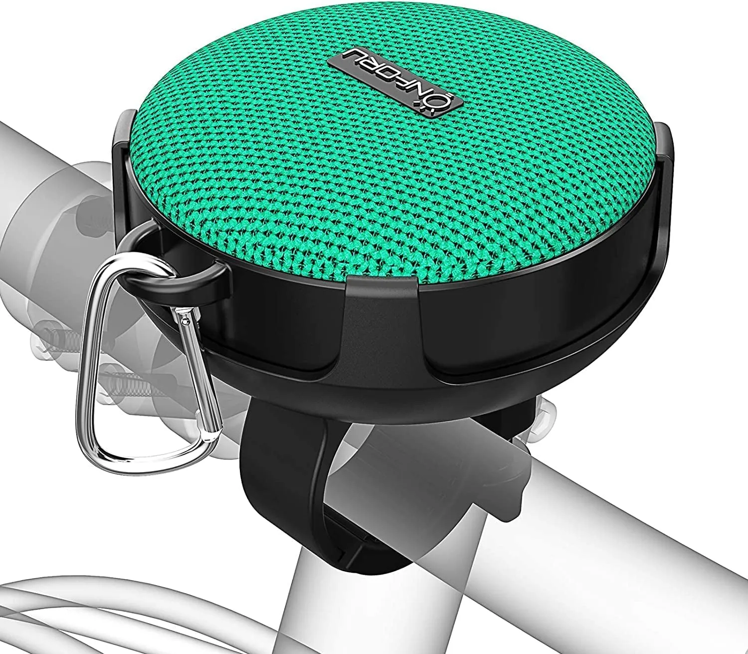 Rynx | Portable Bluetooth speaker for bike, waterproof and dustproof mini outdoor speaker, Bluetooth 5.0 and 10 hours playtime, wireless bike speaker with loud sound for cycling, hiking and camping