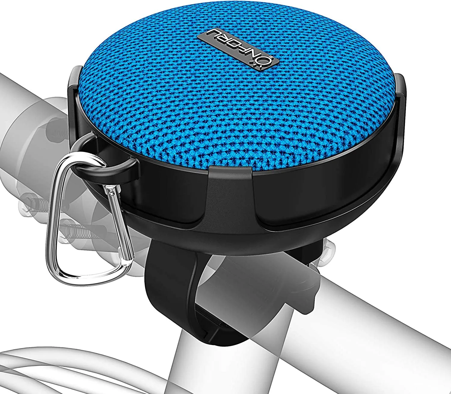 Rynx | Portable Bluetooth speaker for bike, waterproof and dustproof mini outdoor speaker, Bluetooth 5.0 and 10 hours playtime, wireless bike speaker with loud sound for cycling, hiking and camping