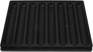 Sausage Roasting Pan, Square Pre Seasoned Hot Dog Grill Pan for Indoor Outdoor Cooking, Stainless Steel Barbecue Rollers Sausage Grilling Pan for Family Dinners Open Air Barbecues