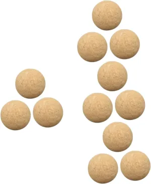 Sets Wear-Resistant Wood Foosball Balls Portable Mini Replacement Balls for Household Foosball Game Pcs