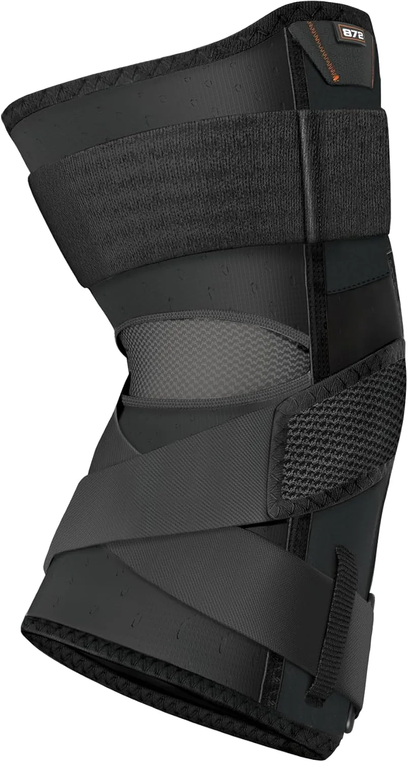 Shock Doctor 872 Knee Brace, Knee Support for Stability, ACL/PCL Injuries, Patella Support, Prevent Hyperextension, Meniscus Injuries, Ligament Sprains for Men & Women