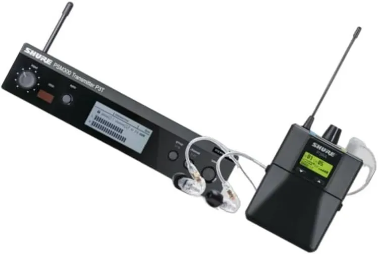 Shure P3TRA215CL Wireless In-Ear Monitor System - J13 Band