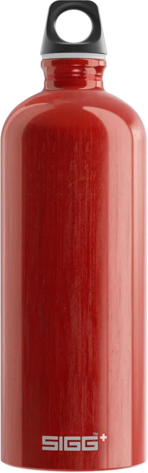 SIGG - Recycled Metal Water Bottle - Traveller - Made in Switzerland - Carbonated Drinks - BPA-Free - 34 Oz