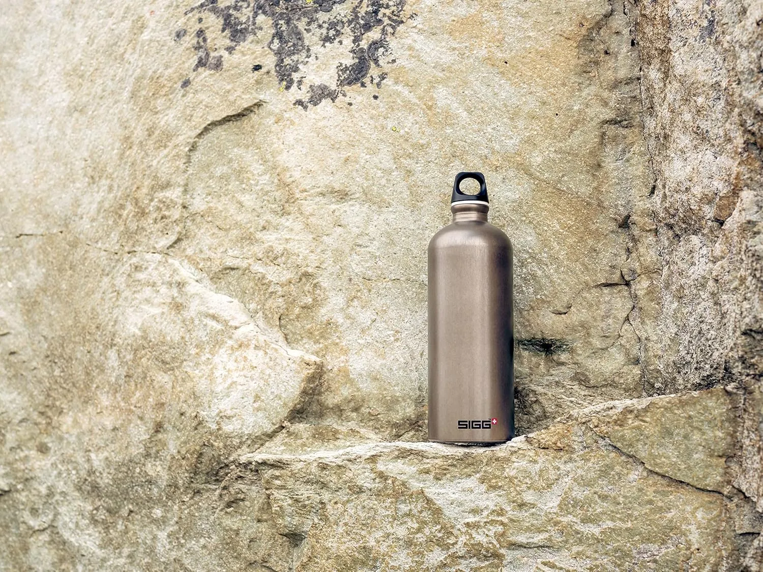SIGG - Recycled Metal Water Bottle - Traveller - Made in Switzerland - Carbonated Drinks - BPA-Free - 34 Oz