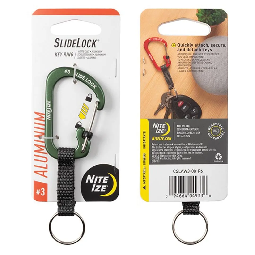SLIDELOCK KEY RING
