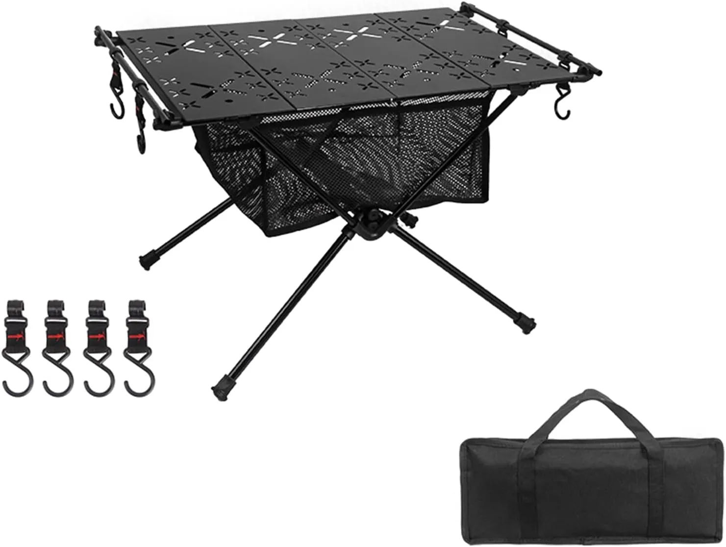 Small Outdoor Folding Tables Portable Desk Camp Tables Compact Camping Desk Utility Folding Tables