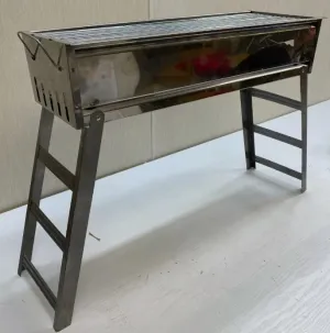 Stainless Steel Charcoal Grill - Collapsable