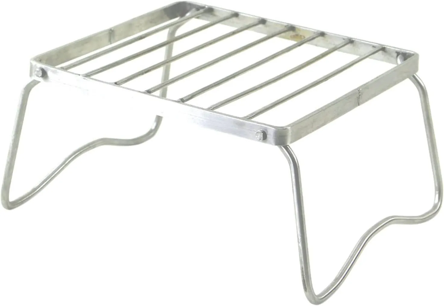Stainless Steel Folding Camping Stove Stand Bracket Holder for BBQ Grill Portable and Durable Foldable Table Stand