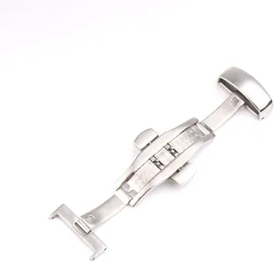 Stainless Steel Watch Bands Buckle Fit For Omg Watch Strap Butterfly Clasp Use On Leather Rubber Watchband 14mm 16mm 18mm 20mm Table buckle
