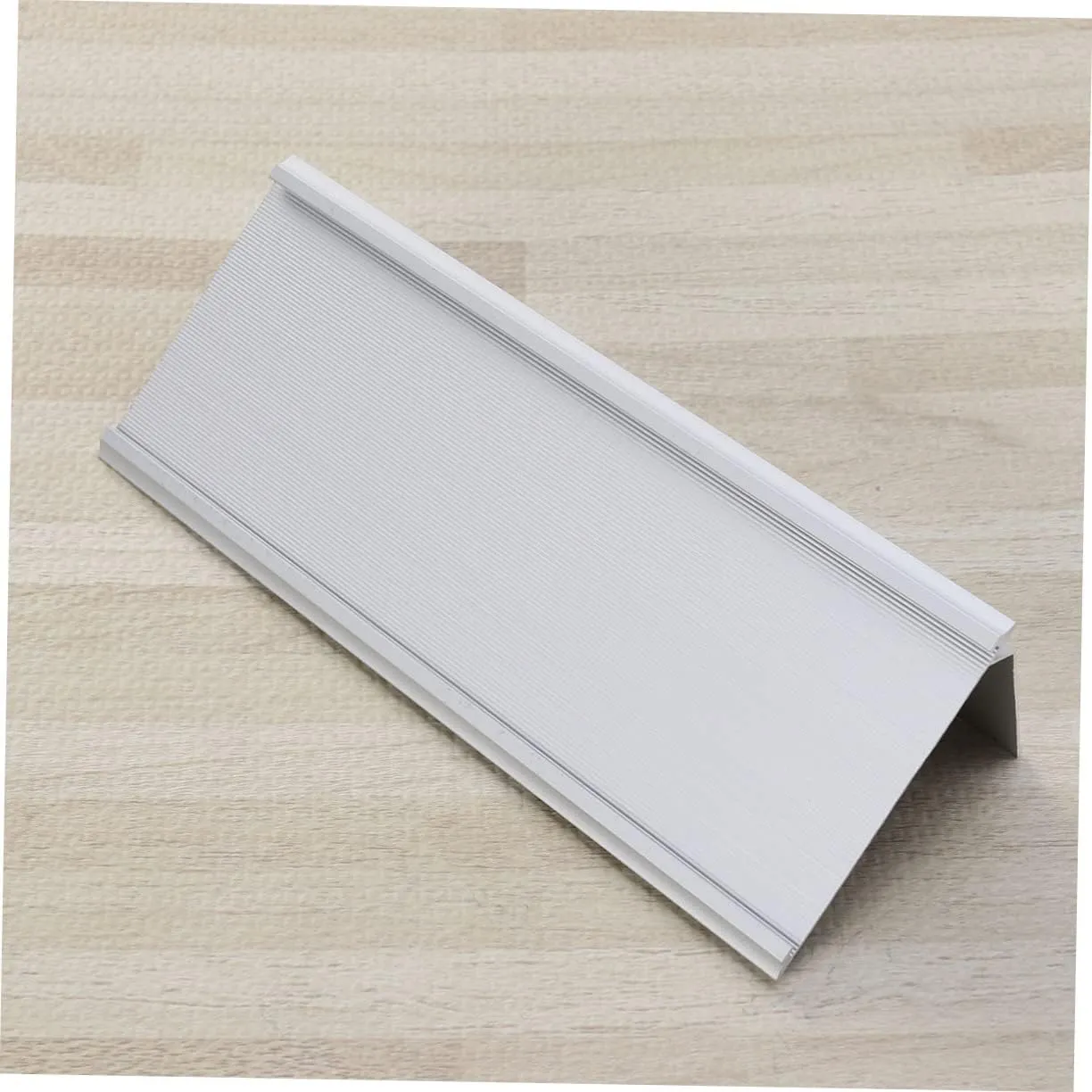 STOBOK 2pcs Table Business Desk Name Plate Name Holder Label Holders Desktop Nameplate Sign Frame Desk