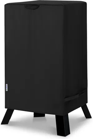 SunPatio 40 inch Electric Smoker Cover Compatible for Masterbuilt Smoker, Heavy Duty Waterproof Outdoor Smoker Grill Cover, 28" W x 22" D x 39" H, Black