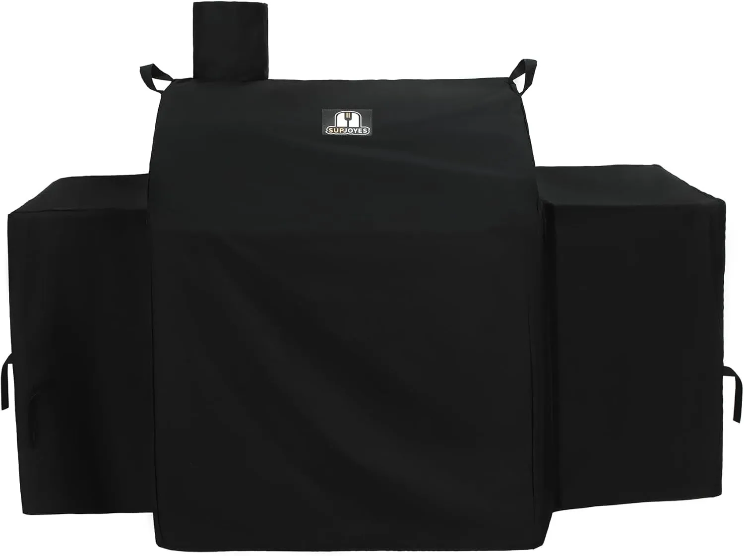 SUPJOYES Grill Cover for Char-Griller Smokin' Champ Grill, 600D Heavy Duty Waterproof Chargriller Offset Smoker Covers, Outdoor BBQ Accessories