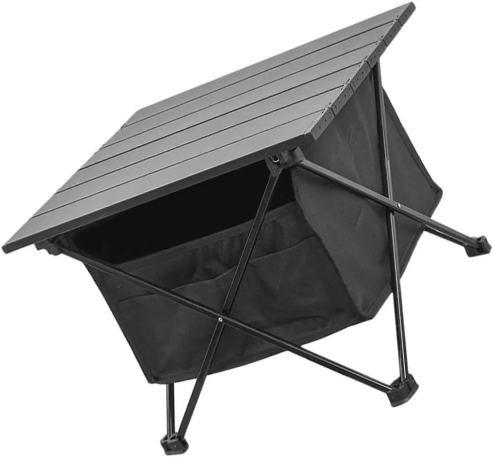SUPVOX Folding Camping Table in Storage Bag Outdoor Grill Desk Bag Quick Assembly Disassembly