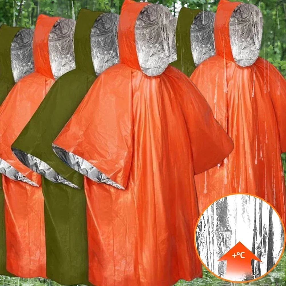 SurvivorShield Waterproof Camping Raincoat