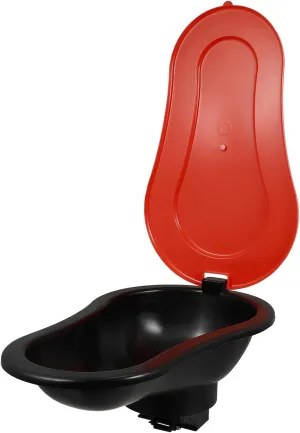 Temporary Emergency Toilet Portable Camping Folding Toilets for Adults Squatting Pits Lid Odor- for Outdoor Activities