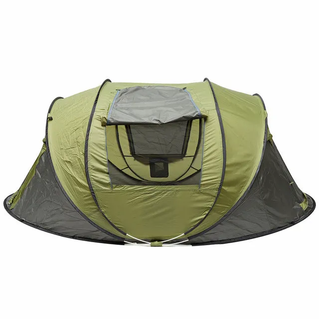 Tent 4 Automatic Tent Personalized assistance Automatic Pop-up Setup Fully Waterproof 2-8 Season Versatile collection People Camping Tent Windproof Outdoor Instant Family